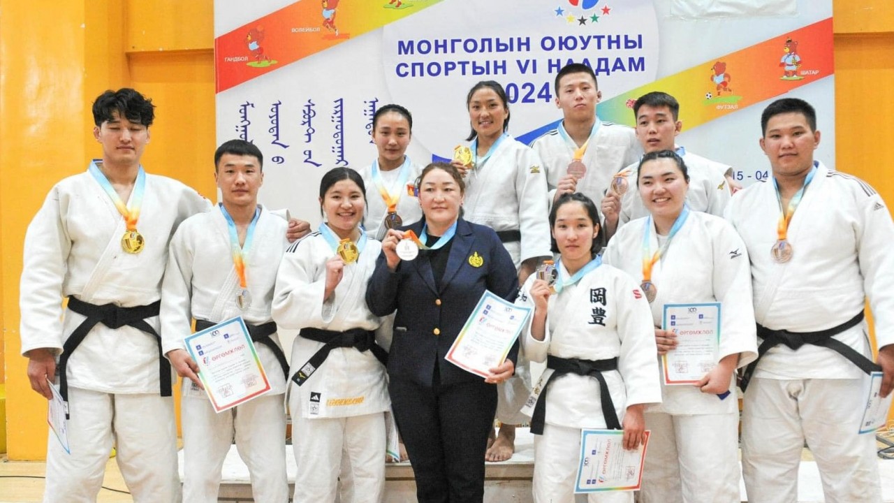 Монголын оюутны спортын VI наадмын Жүдо бөхийн тэмцээн